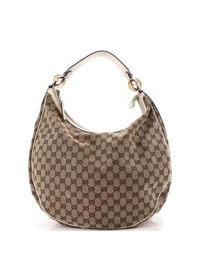 Gucci Twins Hobo Gg Canvas Large #276590G87B